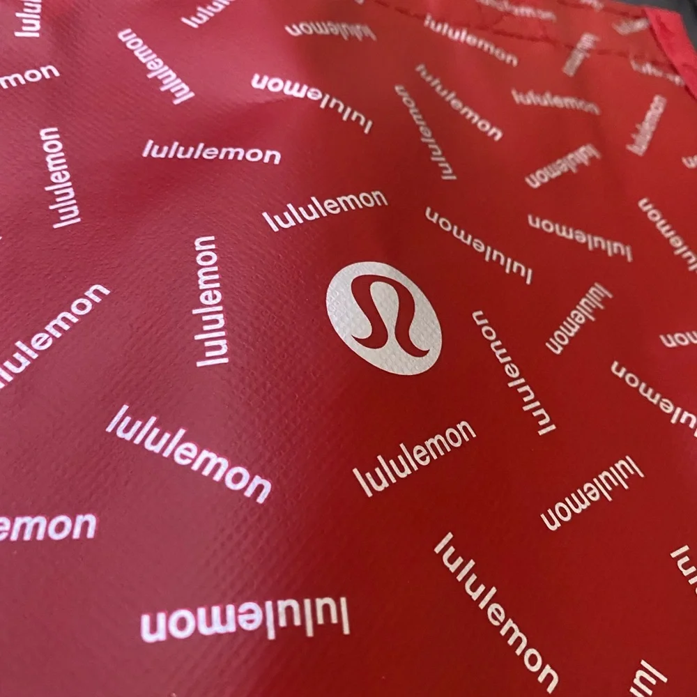Lululemon shopping bag ( new and reusable )